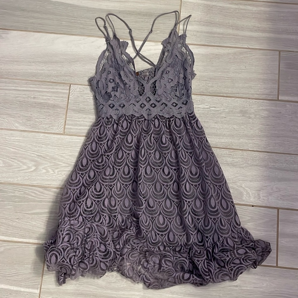 Free People Adella Mini Dress